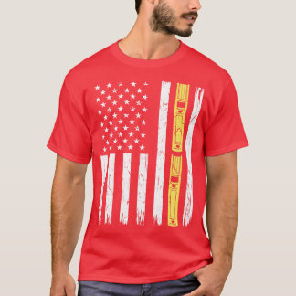Patriotisches Buch Lover T-Shirt