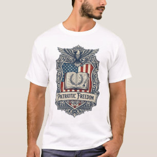 Patriotisches Buchclub-Vektorgrafik-T-Shirt T-Shirt