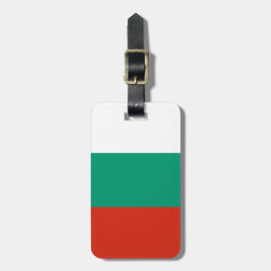 Patriotisches bulgarisches Flaggen-Gepäckanhänger Gepäckanhänger