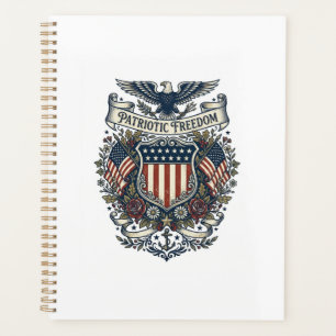 Patriotisches Cottagecore-Amerika-Vektorgrafik-T-S Planer