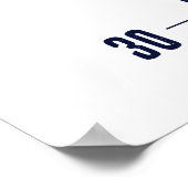 Patriotisches Custom Military Retirement Poster (Ecke)