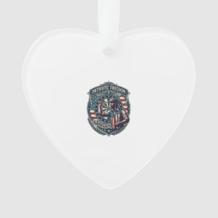 Patriotisches Dartspieler-Vektorgrafik-T-Shirt Ornament