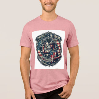 Patriotisches Dartspieler-Vektorgrafik-T-Shirt Tri-Blend Shirt