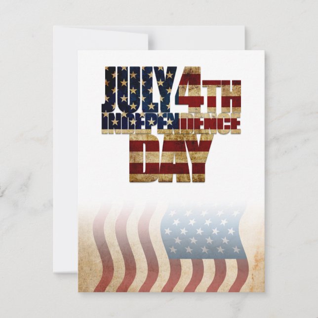 Patriotisches Design vom 4. Juli (Vorderseite)