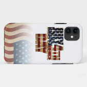 Patriotisches Design vom 4. Juli Case-Mate iPhone Hülle (Rückseite (Horizontal))