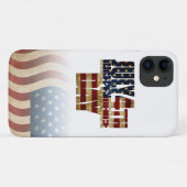 Patriotisches Design vom 4. Juli Case-Mate iPhone Hülle (Rückseite (Horizontal))