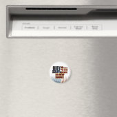 Patriotisches Design vom 4. Juli Magnet (In Situ (Geschirrspüler))
