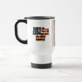 Patriotisches Design vom 4. Juli Reisebecher (Links)