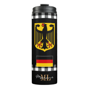 Patriotisches Deutschland reist Mug, deutsche Flag Thermosbecher