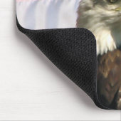 Patriotisches Eagle Mousepad (Ecke)