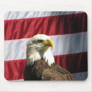 Patriotisches Eagle Mousepad
