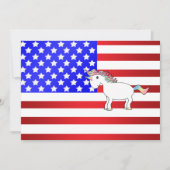 Patriotisches Einhorn (Vorderseite)