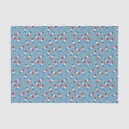 Patriotisches Eis-Pop-Tissue-Papier Seidenpapier
