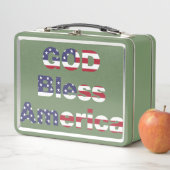 Patriotisches Erbe Isolierte Lunchbox - Kühner Got (Beispiel)