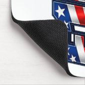 Patriotisches F1rst-Flaggen-Design Mousepad (Ecke)