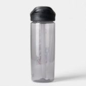 Patriotisches F1rst-Flaggen-Design Trinkflasche (Rückseite)