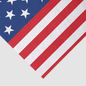 Patriotisches Fahnengewebe-Papier Seidenpapier (Ausschnitt)