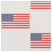 Patriotisches Flaggemuster-Textilgewebe Stoff (Nahaufnahme)