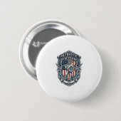 Patriotisches Flohmarkt-Finder Vector Grafik T-Shi Button (Vorne & Hinten)