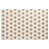 Patriotisches Florida-State-Siegel-Polka-Dots-Must Stoff (Fat Quarter (45,7 x 55,9 cm))