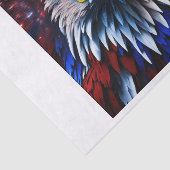 Patriotisches Fraktal Eagles T-Shirt Seidenpapier (Ausschnitt)