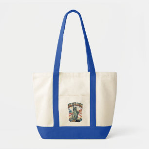 Patriotisches Freiheitsdesign Tragetasche