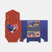 Patriotisches Gastgeschenk und Geschenkboxen Geschenkschachtel (Ungefaltet)