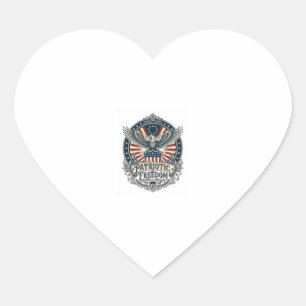 Patriotisches Geburtsjahr-Serie Vektorgrafik T-Shi Herz-Aufkleber