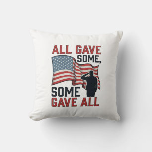 Patriotisches Gedenken Alle Gaben Einige Einige Ga Kissen