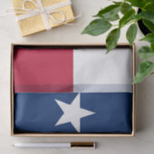 Patriotisches Gewebepapier mit der Flagge Texas, U Seidenpapier (Geschenk)