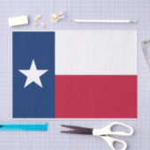 Patriotisches Gewebepapier mit der Flagge Texas, U Seidenpapier (Handwerk)