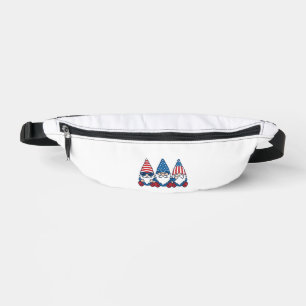 Patriotisches Gnom-Trio Vintage-Vector-Shirt-Desig Bauchtasche