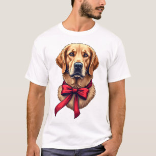Patriotisches Golden Retriever-Geschenk Vintage-Sh T-Shirt