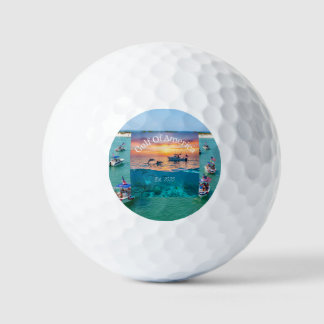 Patriotisches Golf Set - Golf von Amerika Golfball