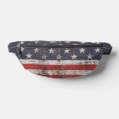 Patriotisches Grunge US Flagge Pattern Bauchtasche (Ablage )