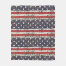 Patriotisches Grunge US Flagge Pattern