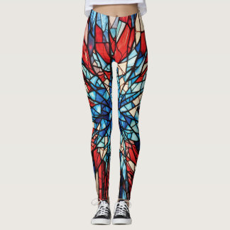 Patriotisches Hartglas Leggings