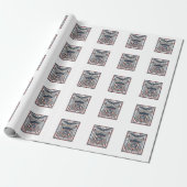 Patriotisches Harz Geschenkpapier (Ungerollt)