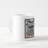 Patriotisches Harz Kaffeetasse (Vorderseite Links)