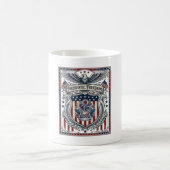 Patriotisches Harz Kaffeetasse (Mittel)