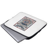 Patriotisches Harz Laptopschutzhülle (Vorne Knopf)