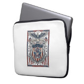Patriotisches Harz Laptopschutzhülle (Vorderseite Links)