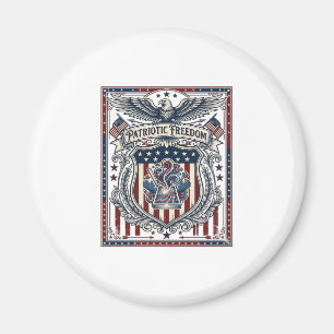 Patriotisches Harz Magnet