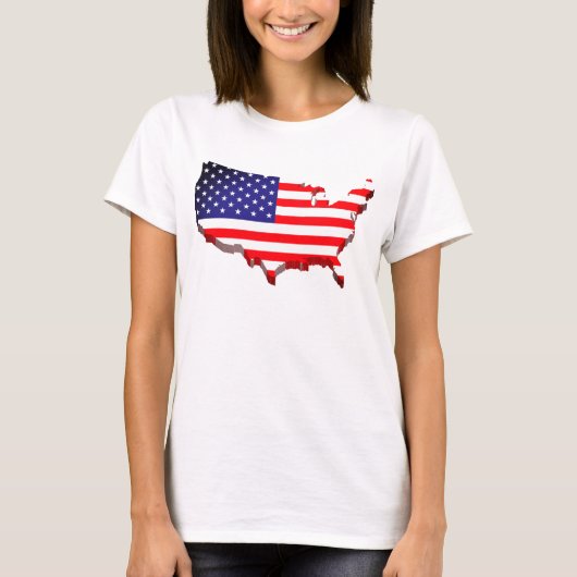 Patriotisches Hemd T-Shirt (Vorderseite)