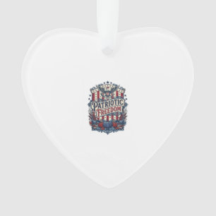 Patriotisches Herbst-Harvest-Vektorgrafik-T-Shirt Ornament