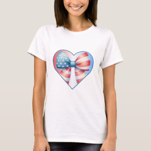 Patriotisches Herz T-Shirt