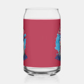 Patriotisches Hühnchen in den USA Bandana und Shad Dosenglas (Links)