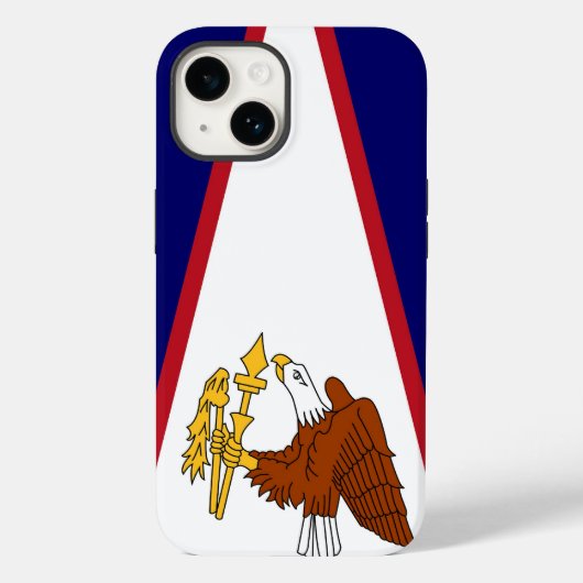 Patriotisches iPhone 14 Case-Mate, amerikanische F Case-Mate iPhone Hülle (Rückseite)