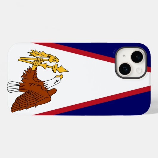 Patriotisches iPhone 14 Case-Mate, amerikanische F Case-Mate iPhone Hülle (Rückseite (Horizontal))