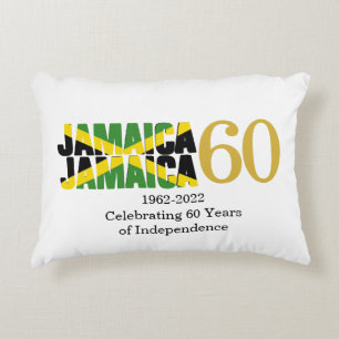 Patriotisches JAMAICA 60. Jubiläum der Unabhängigk Dekokissen